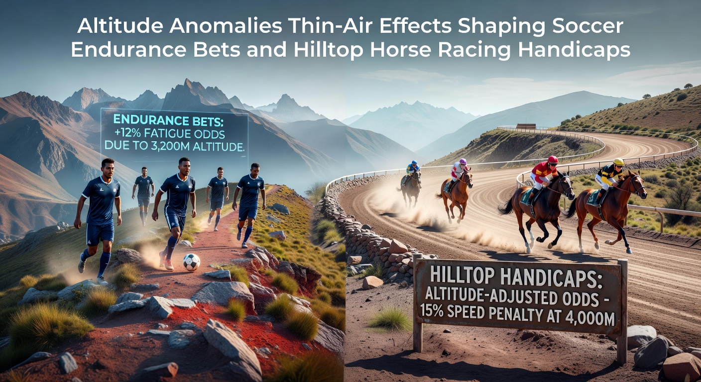 Soccer players gasping for air during a high-altitude match in the Andes, highlighting endurance challenges
