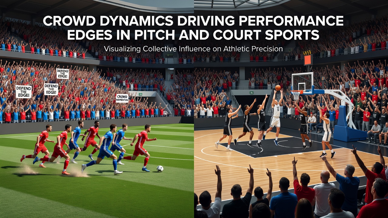 Indoor court arena packed with spectators influencing player focus during a high-stakes basketball game