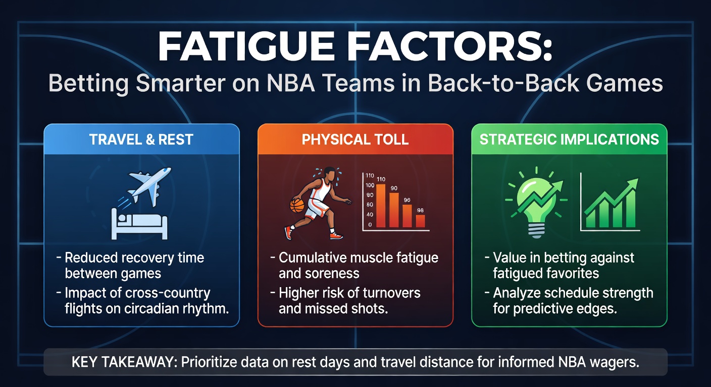 NBA players on court during a back-to-back game, showing visible exhaustion mid-play