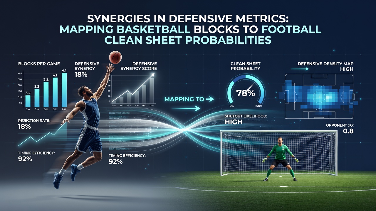 Infographic showing correlations between sports defensive statistics for betting analysis